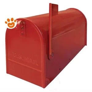 Alubox Cassetta Postale Topolino Rossa