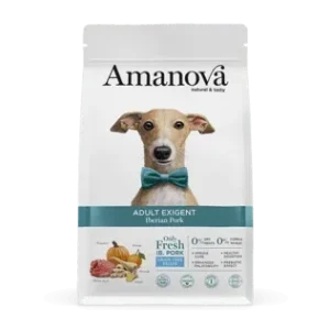 AMANOVA Cane Medium Adult Exigent Iberian Pork al Maiale GF 2Kg