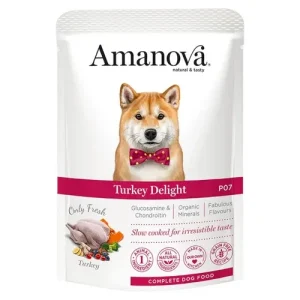 AMANOVA Cane Patè al Tacchino 100gr