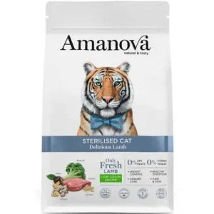Amanova Cibo Per Gatti Sterilised Delicious Lamb