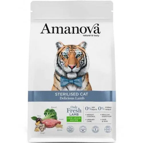 Amanova Cibo Per Gatti Sterilised Delicious Lamb