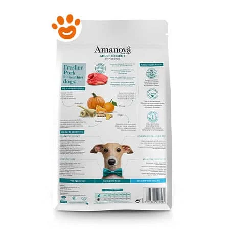 Amanova Dog Adult Exigent Iberian Pork - Image 2