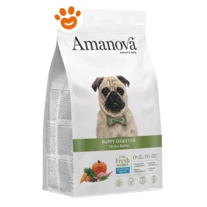 Amanova Dog Puppy Digestive Divine al Coniglio