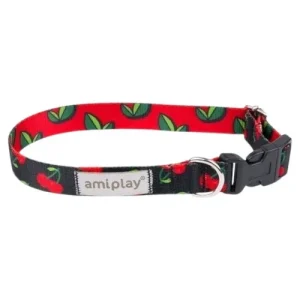 AMIPLAY Be Happy Collare Cherry