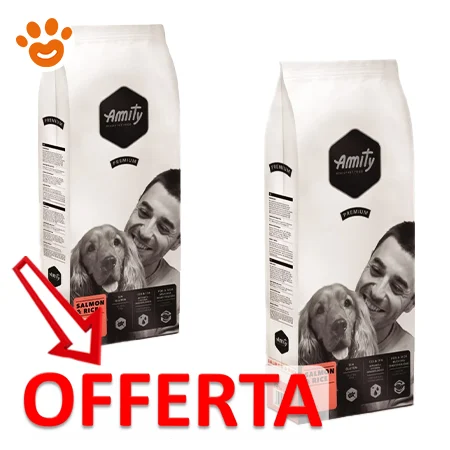Amity Premium Dog Mantenimento Adult Salmone e Riso - Image 2