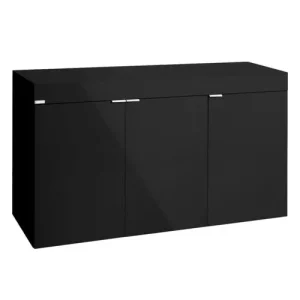 AqPet Cabinet 120 120x50x80h Nero supporto per acquari
