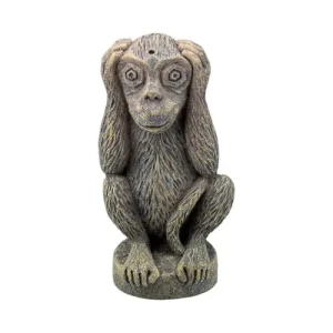 Aqpet Decorart Decorazioni Per Acquari Mod. Scimmietta Non Sento