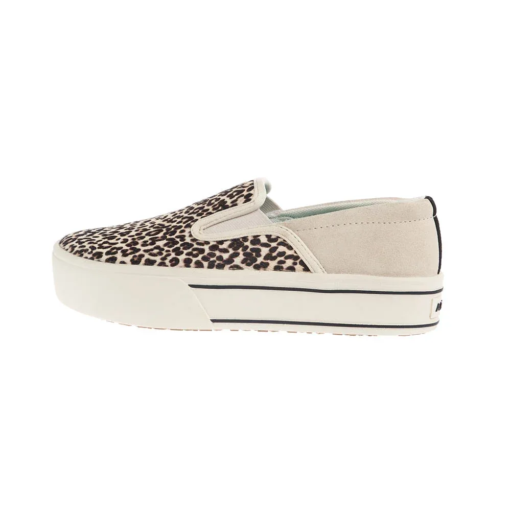 Ariat Women's Skylar Cream Cheetah Hair On Slip On Casual - Image 2