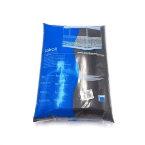 Askoll Pure Sand Midnight 4 Kg – Sabbia Nera Naturale a Grana Fina per Acquari