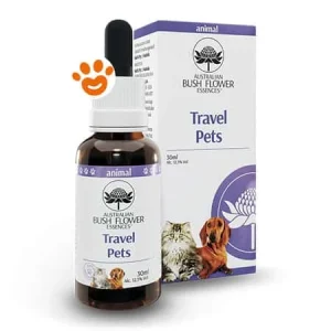 Australian Bush Flower Dog&Cat Essences Travel Pet