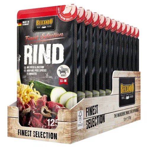 BELCANDO Cane Adult Manzo 125gr (Pack 12pz)