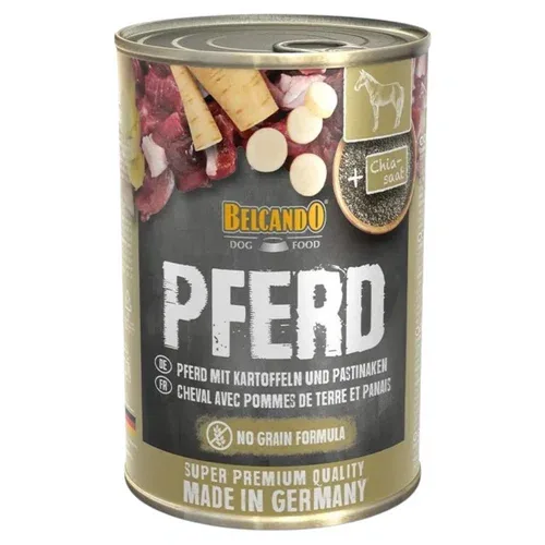 BELCANDO Cane Cavallo con Patate e Pastinaca 400gr