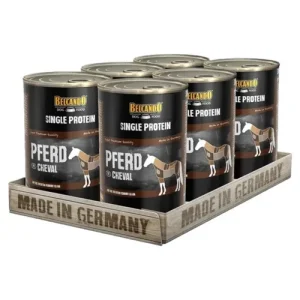 BELCANDO Cane Single Protein Cavallo 400gr (Pack 6pz)