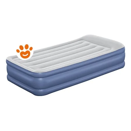 Bestway Airbed Materasso Singolo Tritech Essential Bicolor 3 Camere Floccato (97x191x51 cm) Art. 67628