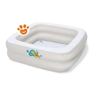 Bestway Piscina Quadrata Baby Tub Fondo Gonfiabile (86x86x25cm) Art. 51116
