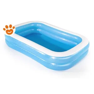 Bestway Piscina Rettangolare Family a 2 Anelli Gonfiabile (175x262x51cm) Art. 54006