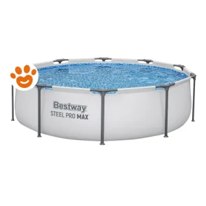 Bestway Piscina Rotonda Steel Pro Max (Ø305x76cm) con Pompa e Filtro Art. 56408