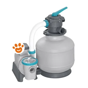 Bestway Pompa Filtro a Sabbia da 11.355 L/h con Valvola di Controllo a 6 Posizioni Art. 58486
