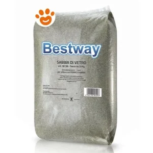 Bestway Sabbia di Vetro con Granulometria (0,5/0,8) – Art. 58196