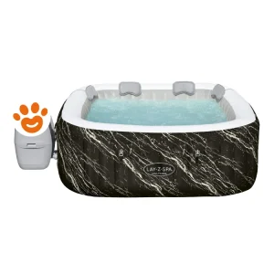 Bestway SPA Lay Z Airjet Hollywood Quadrata 6 Posti (180x180x66cm) Piscina Idromassaggio Art. 6001F