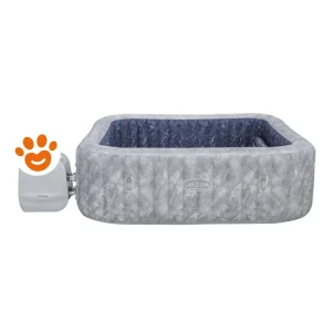 Bestway SPA Lay Z Hydrojet San Francisco Quadrata 7 Posti (230x230x71cm) Piscina Idromassaggio Art. 6001Q