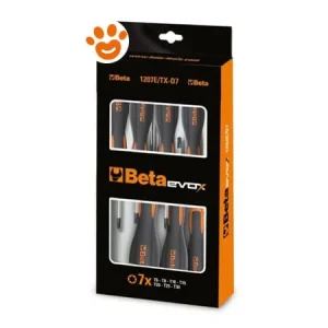 Beta Set Cacciaviti Evox (7 Pezzi) 1207E/TX-D