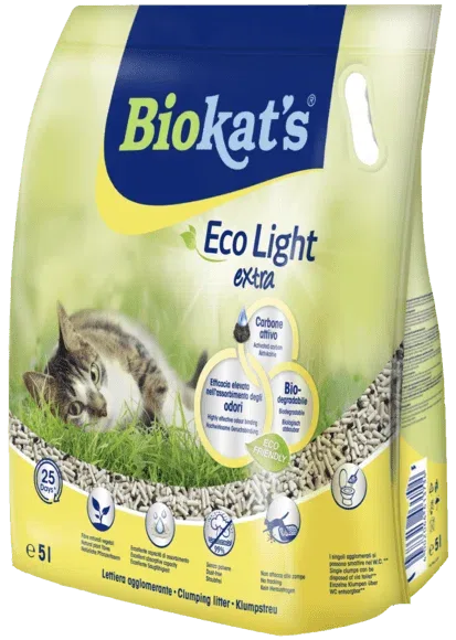 Biokat'S Eco Light Extra 5L Per Gatti