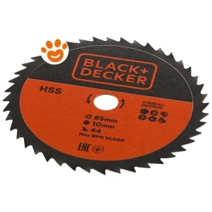 Black+Decker Lama Rotonda HSS (Ø85mm) 44 Denti A7526-XJ