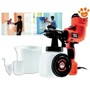 Black+Decker Pistola a Spruzzo Paintzoom Aerografo HVLP200C