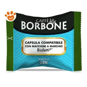 Borbone Caffè Capsule Bialetti – Dek decaffeinato