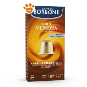 Borbone Caffè Capsule Nespresso in Alluminio – Ciao Venezia