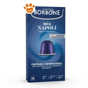 Borbone Caffè Capsule Nespresso in Alluminio – Mia Napoli