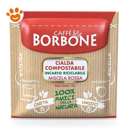 Borbone Caffè Cialde ESE 44 – Miscela Rossa