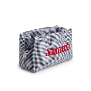 Borsa Amore Cotone Vichy Navy
