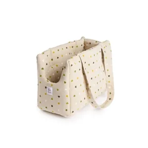 Borsa Cotone Little Love Green