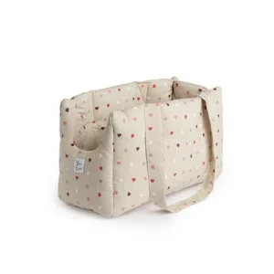 Borsa Trasportino Cane Little Love Pink | Made in Italy — Leo e Luna