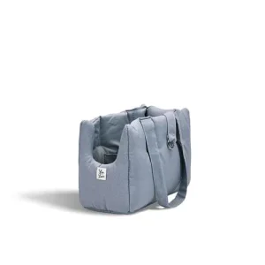 Borsa Trasportino per Cani Siena Grigio | Lavabile | Made in Italy — Leo e Luna