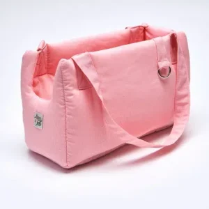 Borsa Trasportino per Cani Siena Rosa | Lavabile | Made in Italy — Leo e Luna