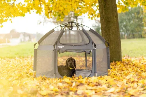 Box cani small con tappetino e copertura color antracite