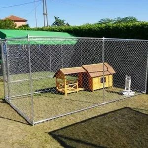 Box Per Cani Modello Matilda Recinto 3,96 X 2,28 Senza Copertura Senza Porta Ciotole