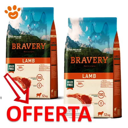 Bravery Dog Adult Medium Large Agnello - Image 2