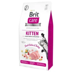 Brit Care Grain-Free Kitten Healthy Growth & Development Crocchette gatto