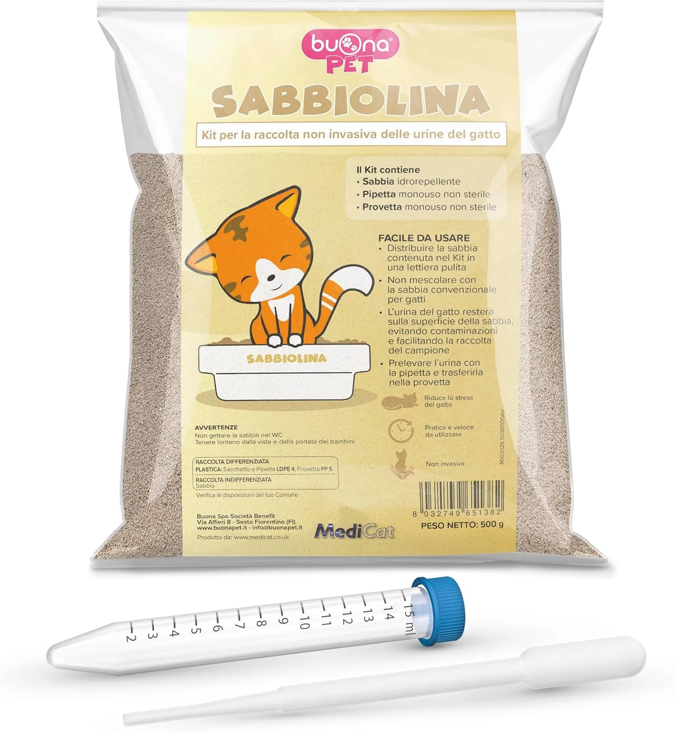 Buonapet Cat Sabbiolina Kit