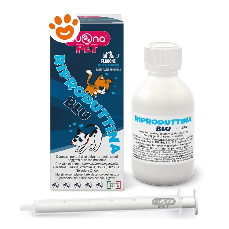 Buonapet Dog&Cat Riproduttina Blu in Pasta Fluida