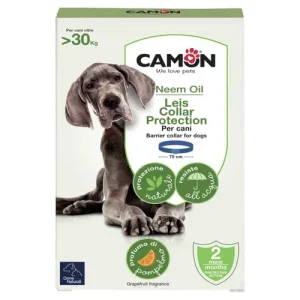 CAMON Collare Barriera all'Olio di Neem +30Kg