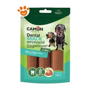 Camon Dog Bauveg Snack Light con Riso e Patate Dolci