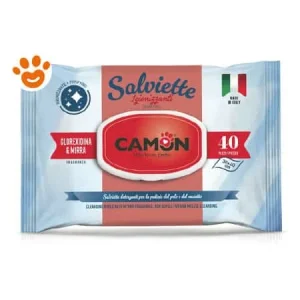 Camon Dog & Cat Salviette Clorexidina e Mirra