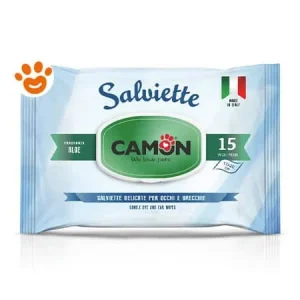 Camon Dog & Cat Salviette Delicate per Occhi Aloe