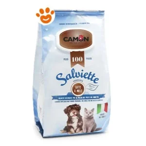Camon Dog & Cat Salviette Latte e Miele