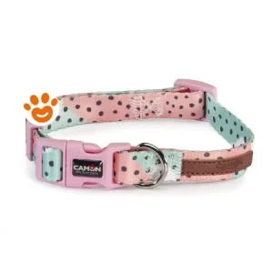 Camon Dog Collare Regolabile Ink Pink (20×360-480 mm)
